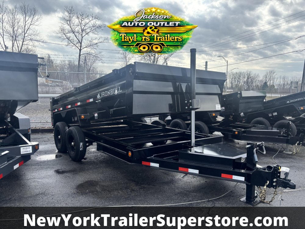 2026 Iron Bull 83x14TA "I-Beam" Dump 15k GVW w/ Tarp Kit & Telescopic Lift