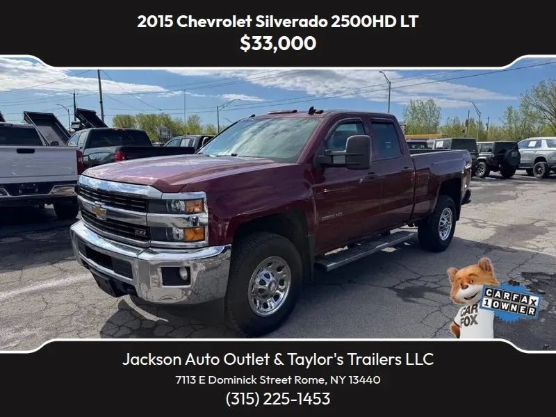 2015 Chevrolet Silverado 2500 HD Double Cab Pickup