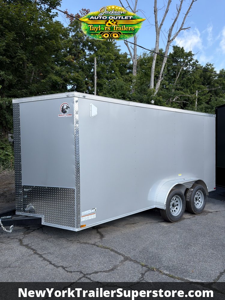 2026 Quality Cargo 7x14TA 7k GVW w/ 6'3 Ceiling, PolyCore Sides