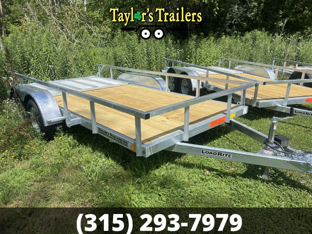 2026 Load Rite 79x14TA 7k GVW Galvanized Utility
