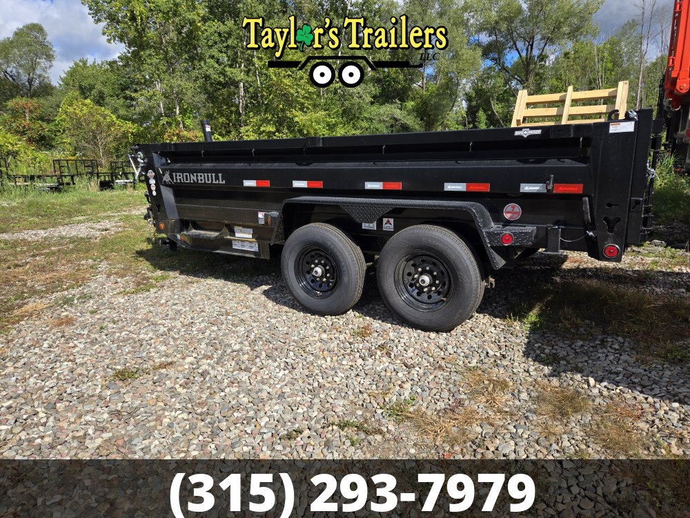 2026 Iron Bull 83x14TA Dump 15k GVW w/ Tarp Kit & Telescopic Lift