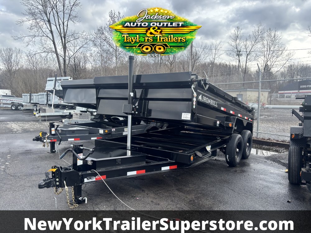2026 Iron Bull 83x14TA "I-Beam" Dump 15k GVW w/ Tarp Kit & Telescopic Lift