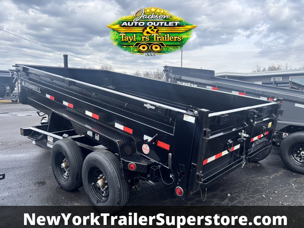 2026 Iron Bull 83x14TA "I-Beam" Dump 15k GVW w/ Tarp Kit & Telescopic Lift