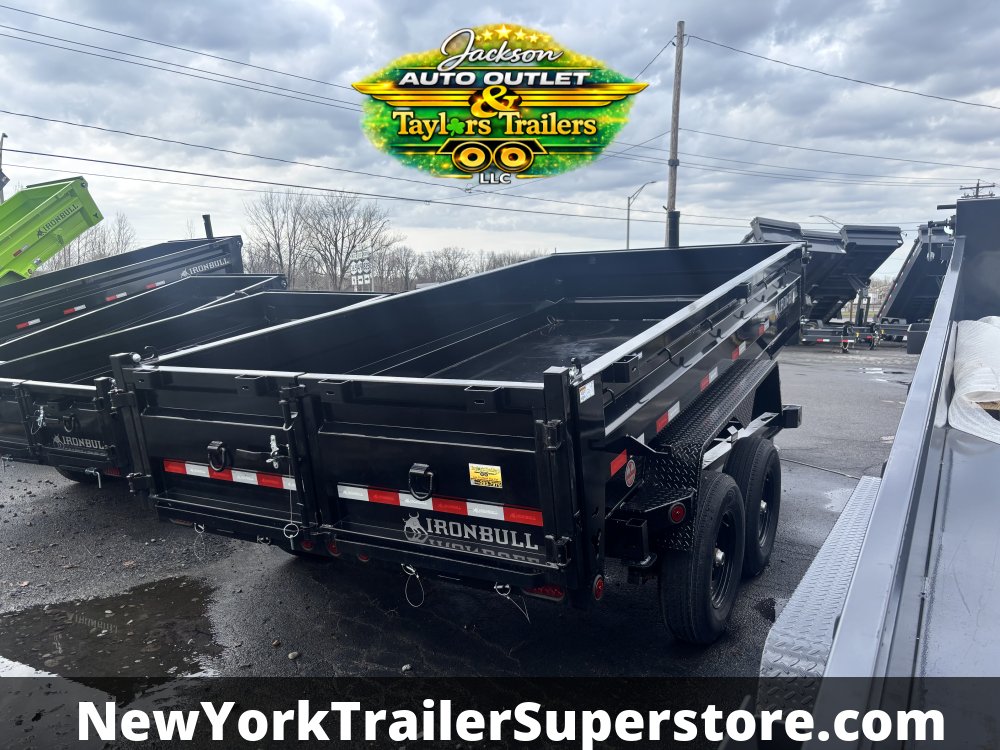 2026 Iron Bull 83x14TA "I-Beam" Dump 15k GVW w/ Tarp Kit & Telescopic Lift