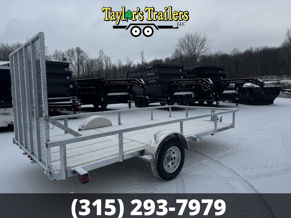 2026 Load Rite 79x12 SA Galvanized Utility Trailer 3K GVW