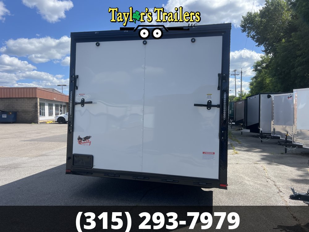 2025 Quality Cargo 102x16TA 7k GVW Enclosed w/ Blackout Package & 7' Ceiling