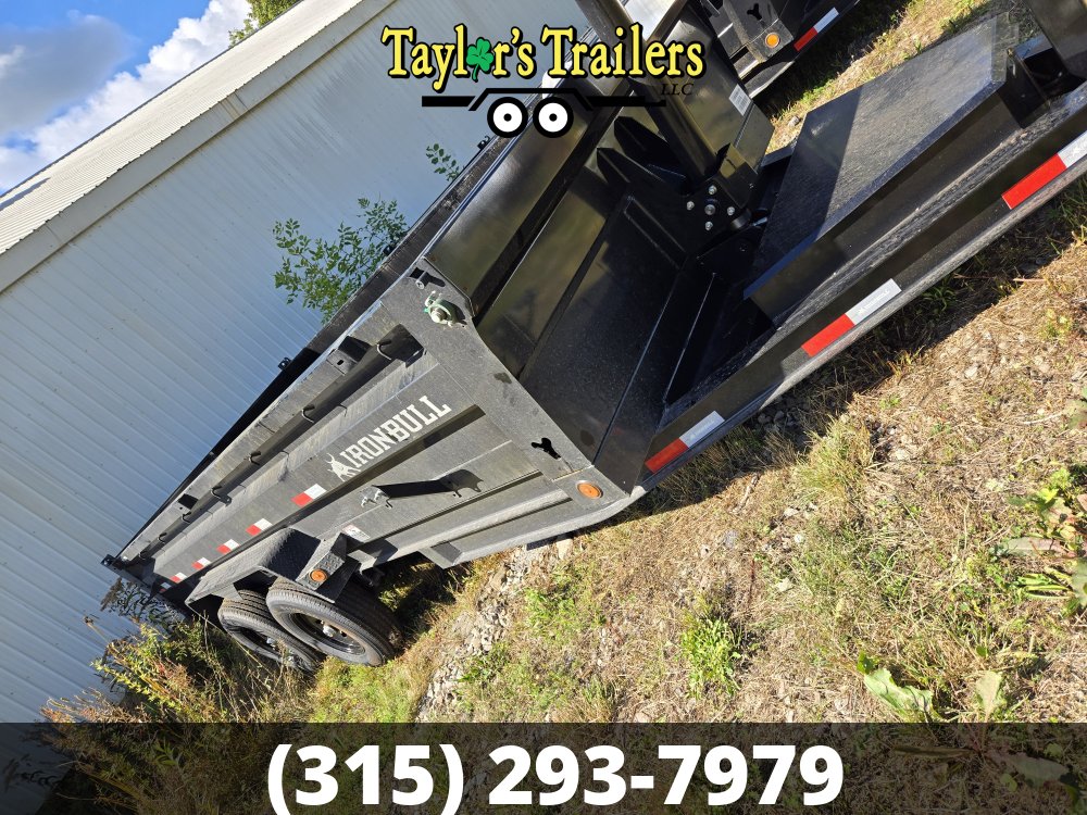 2026 Iron Bull 83x16TA Dump 15k GVW w/ Tarp Kit & Telescopic Lift