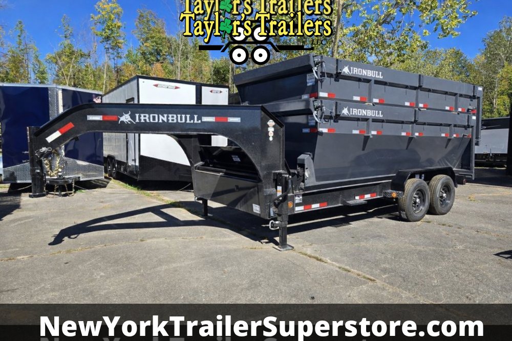 2026 Iron Bull 83x16TA Roll Off Dump Trailer 14k GVW w/ 2-Bins