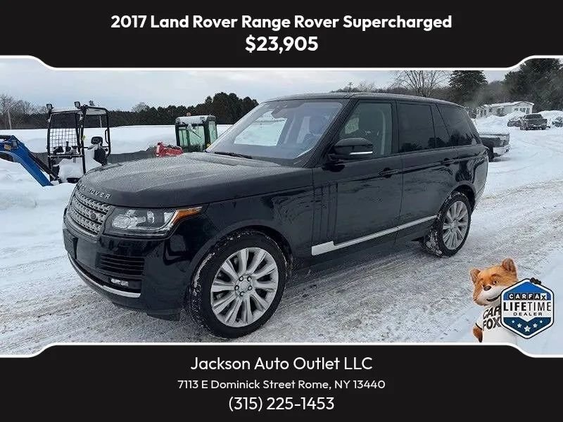 2017 Land Rover Range Rover SUV