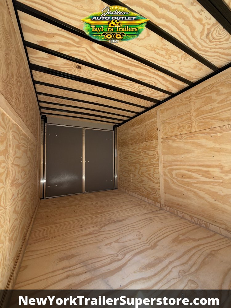 2026 Quality Cargo 7x14 w/ 6'6 Ceiling, Walkable Roof, Ladder & Ladder Racks