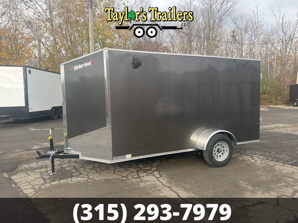 2025 Weberlane 72x12 Enclosed Cargo 2,990 GVWR