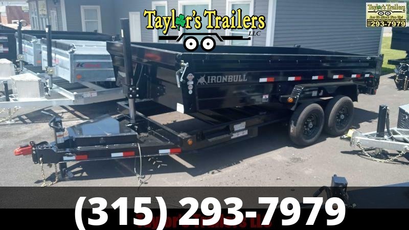 2026 Iron Bull 83x16TA Dump 15k GVW w/ Tarp Kit & Telescopic Lift