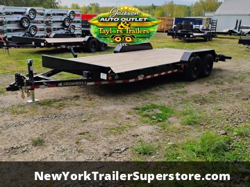 2027 Iron Bull 83 x 20 ETB Car Hauler w/ Slide Out Ramps 10k GVWR