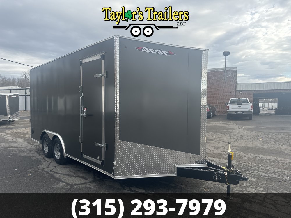 2025 Weberlane 102x16 Enclosed Cargo 7,000 GVWR