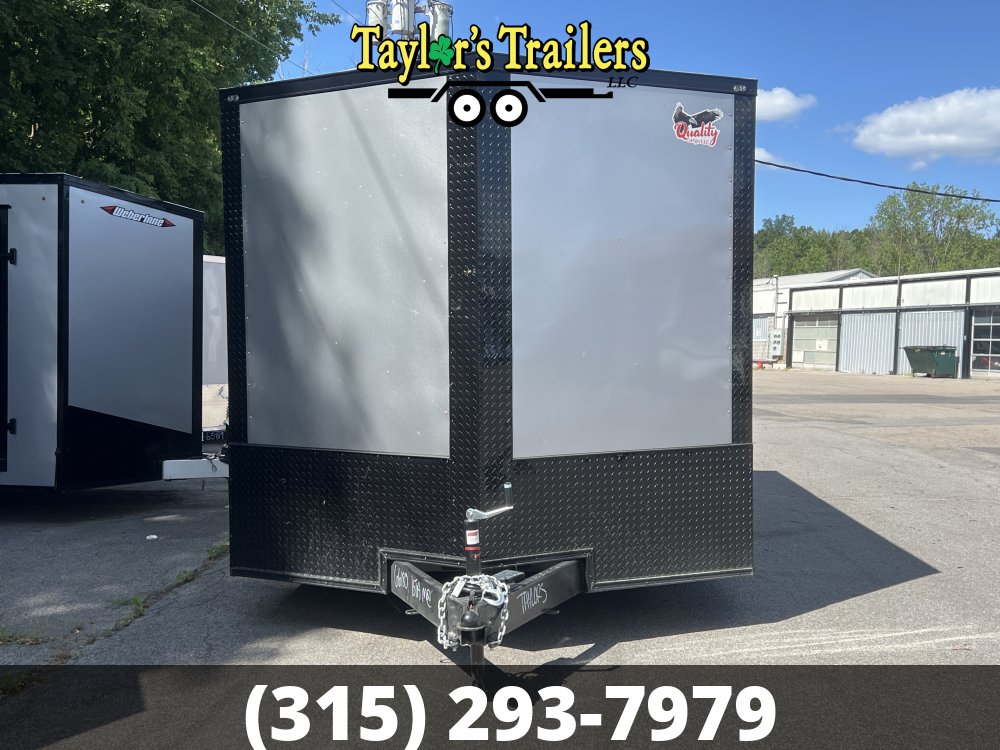 2025 Quality Cargo 102x16TA 7k GVW Enclosed w/ Blackout Package & 7' Ceiling