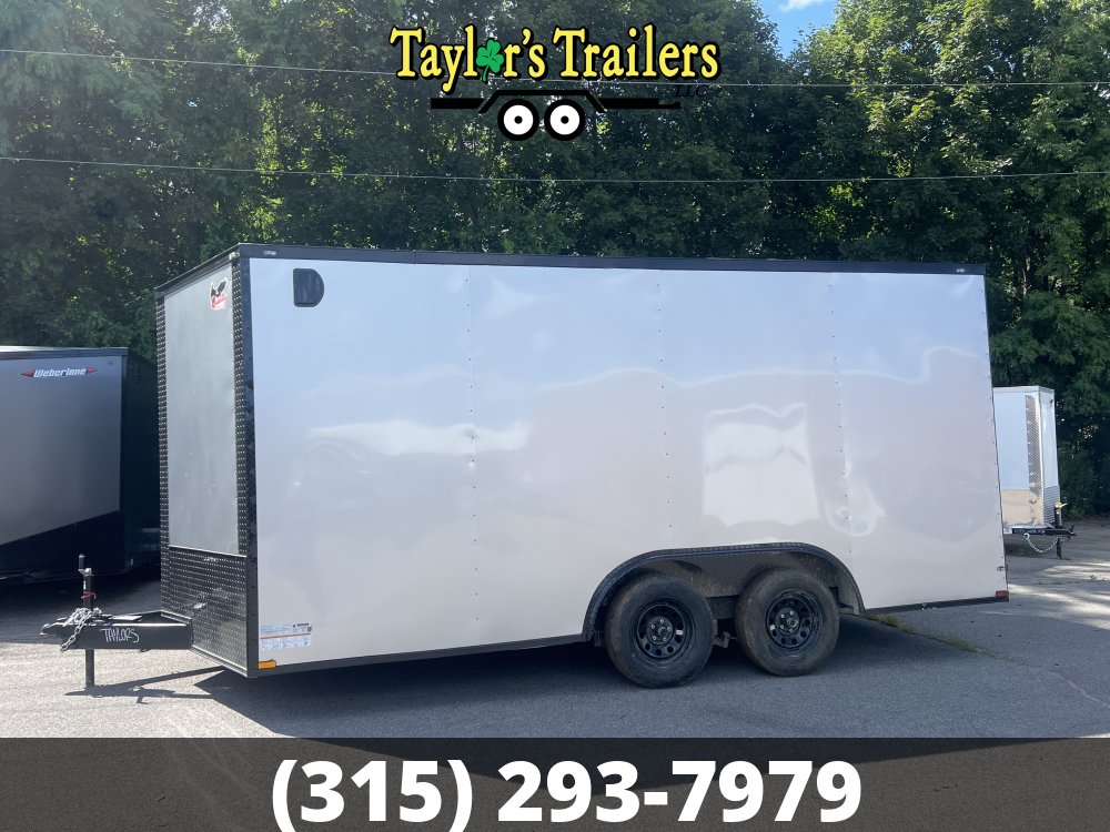 2025 Quality Cargo 102x16TA 7k GVW Enclosed w/ Blackout Package & 7' Ceiling