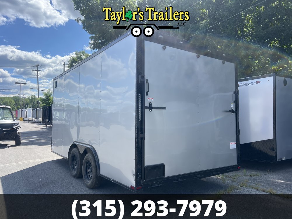 2025 Quality Cargo 102x16TA 7k GVW Enclosed w/ Blackout Package & 7' Ceiling