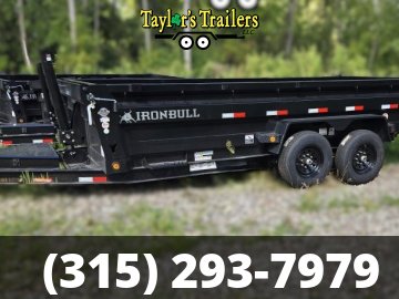 2026 Iron Bull 83x16TA Dump 15k GVW w/ Tarp Kit & Telescopic Lift