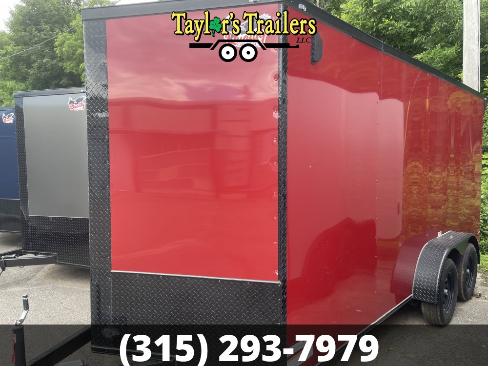 2025 Quality Cargo 84x16 Enclosed Cargo 7,000 GVWR w/ 7' Ceiling