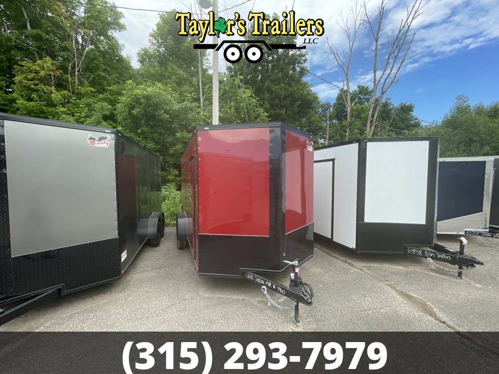 2025 Quality Cargo 84x16 Enclosed Cargo 7,000 GVWR w/ 7' Ceiling
