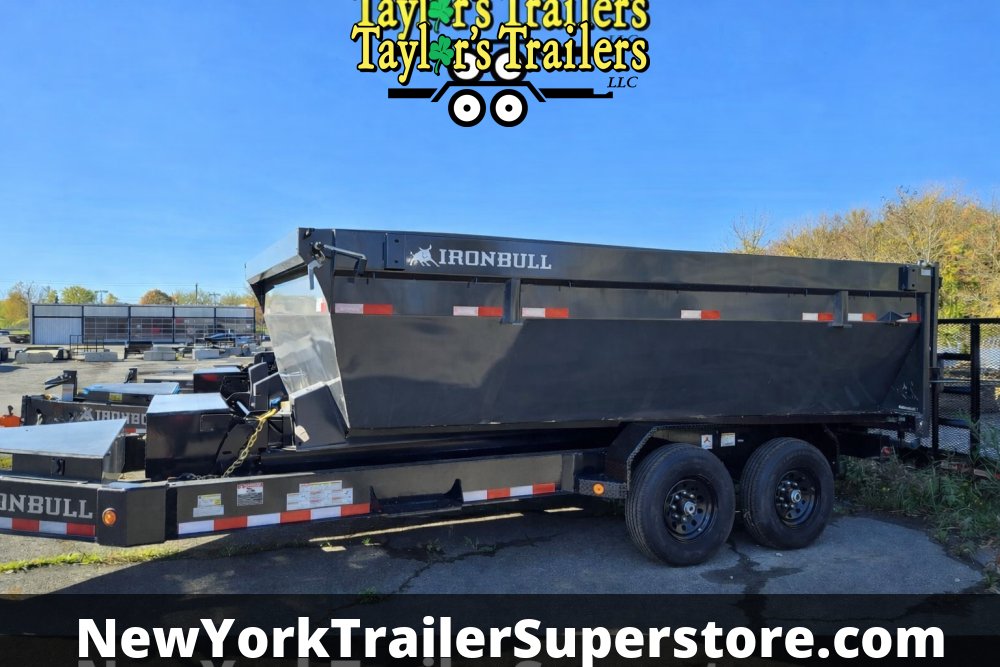 2026 Iron Bull 83x16TA Roll Off Dump Trailer 15k GVW w/ 1 BIN