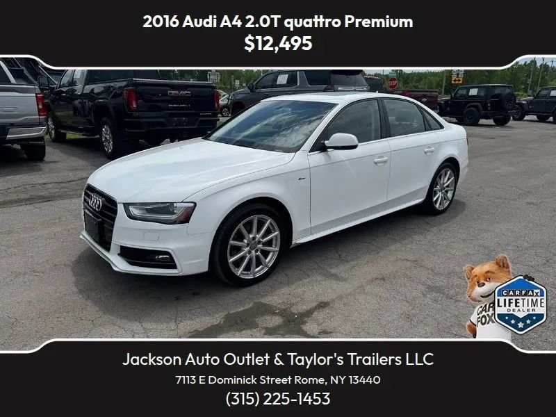 2016 Audi A4 Sedan