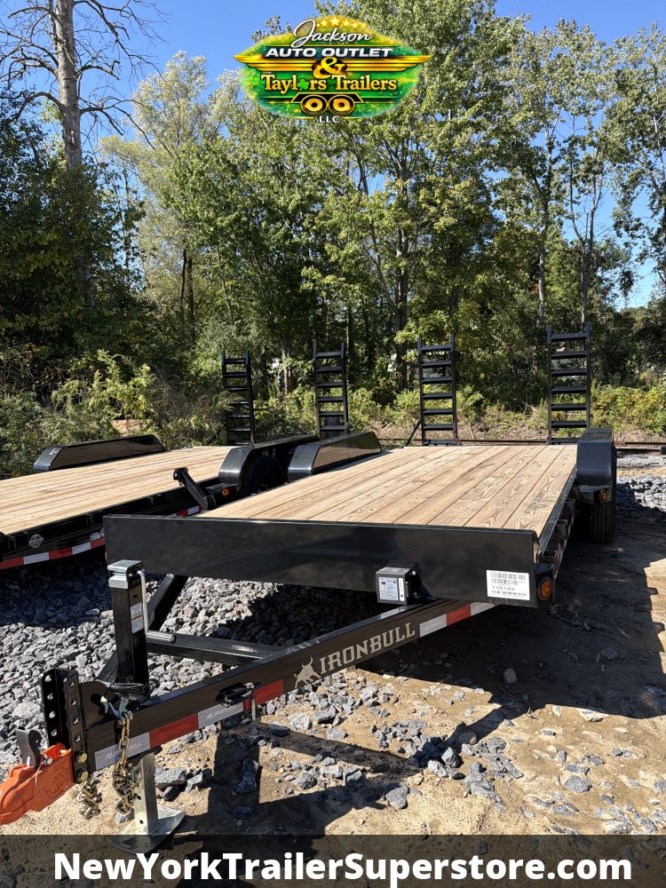 2027 Iron Bull 83 x 18 ETB Car Hauler w/ Slide Out Ramps 10k GVWR