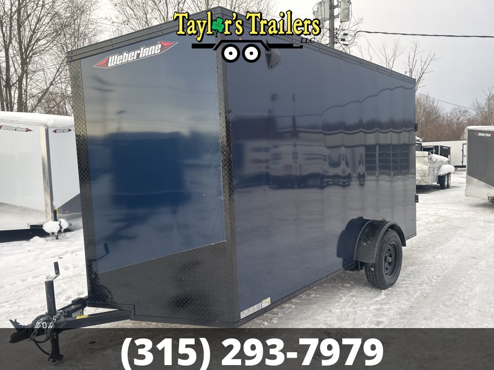 2025 Weberlane 7x12 Enclosed Cargo Trailer 3,500lb GVW