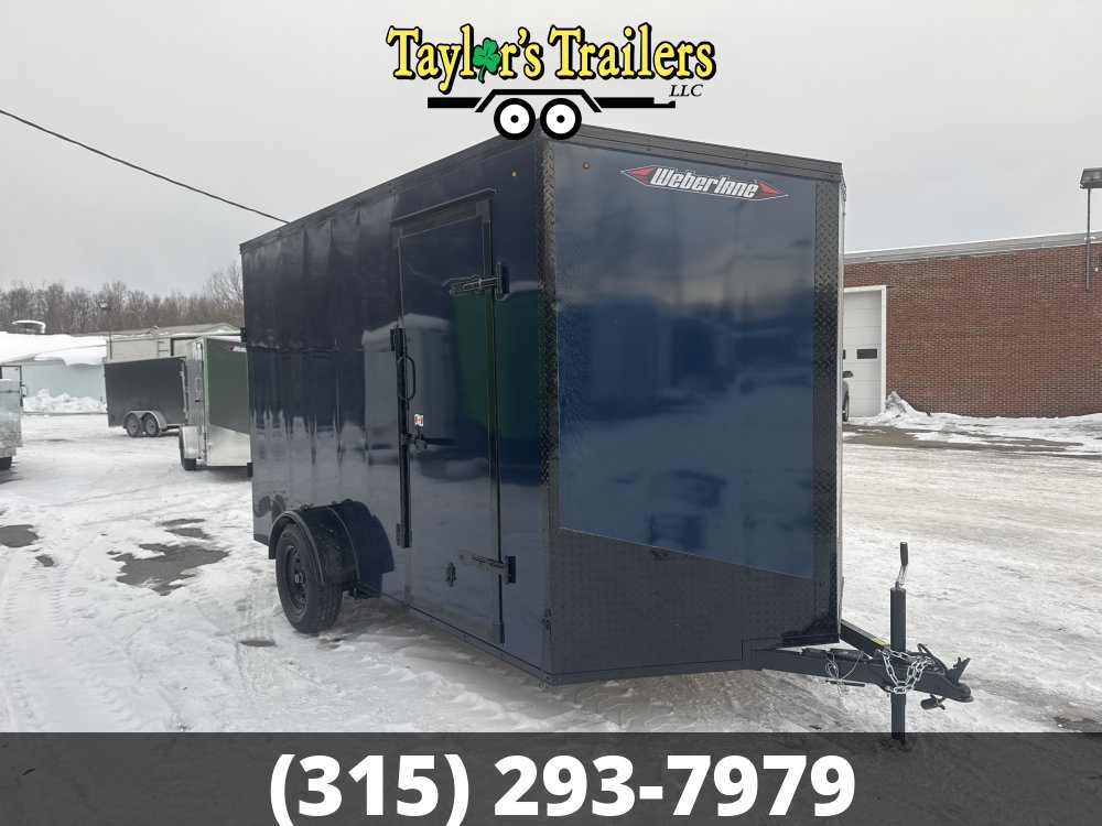 2025 Weberlane 7x12 Enclosed Cargo Trailer 3,500lb GVW