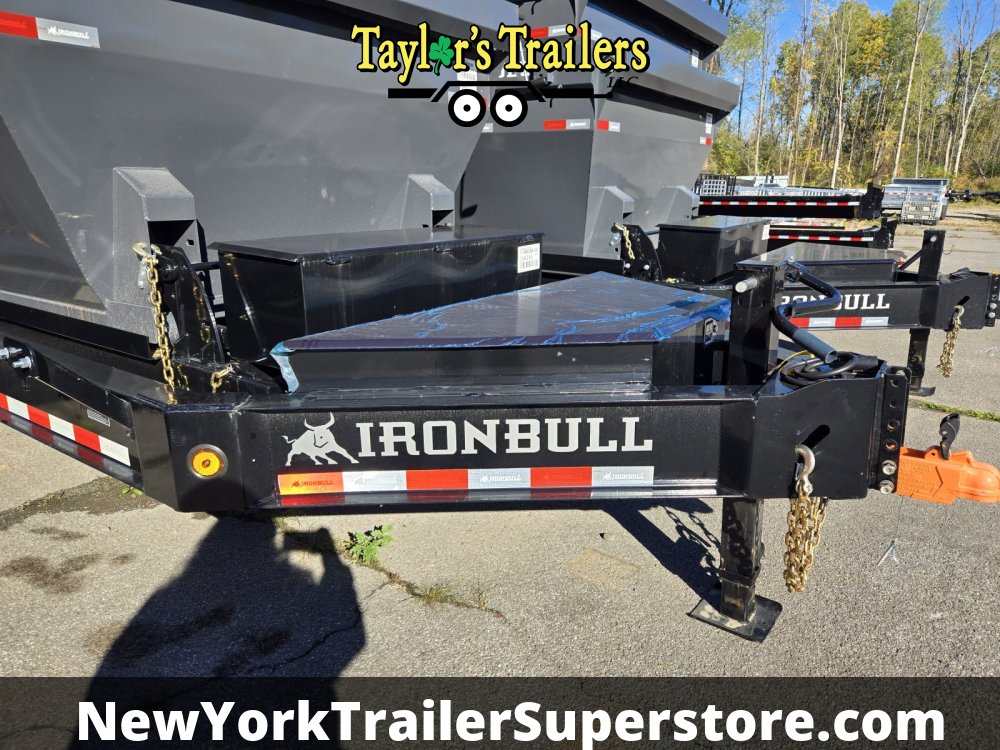 2026 Iron Bull 15K GVW Roll Off Trailer with 2 Bins