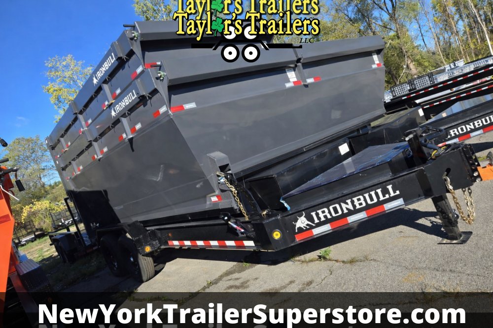 2026 Iron Bull 15K GVW Roll Off Trailer with 2 Bins