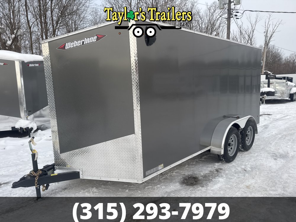 2025 Weberlane 7x14 Ta Enclosed Cargo Trailer 7,054lb GVW