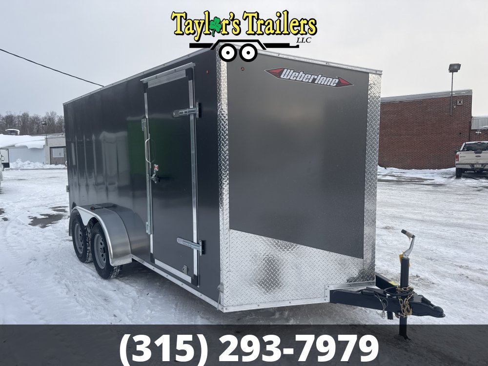 2025 Weberlane 7x14 Ta Enclosed Cargo Trailer 7,054lb GVW