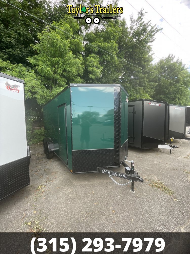 2025 Quality Cargo 84x16 Enclosed Cargo 7,000 GVWR w/ 7' Ceiling