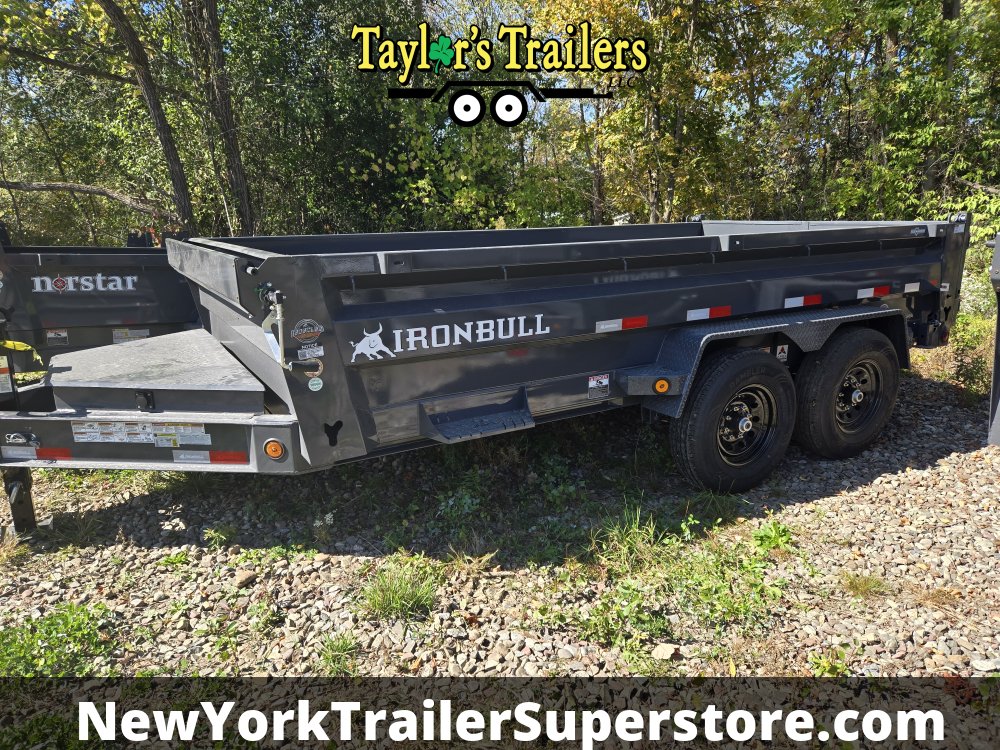 2026 Iron Bull "I-Beam" 7'x14'TA 15k GVW Dump w/ Tarp System