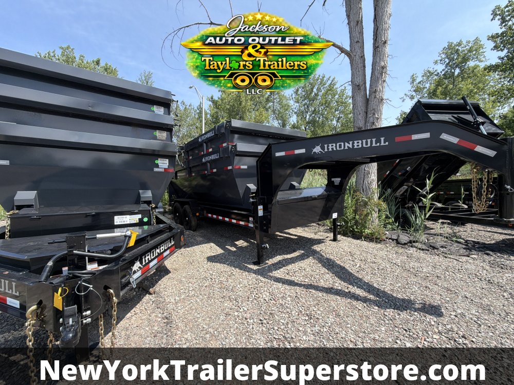 2026 Iron Bull 83"x16" TA 14k GVW Gooseneck Roll-Off TRAILER ONLY