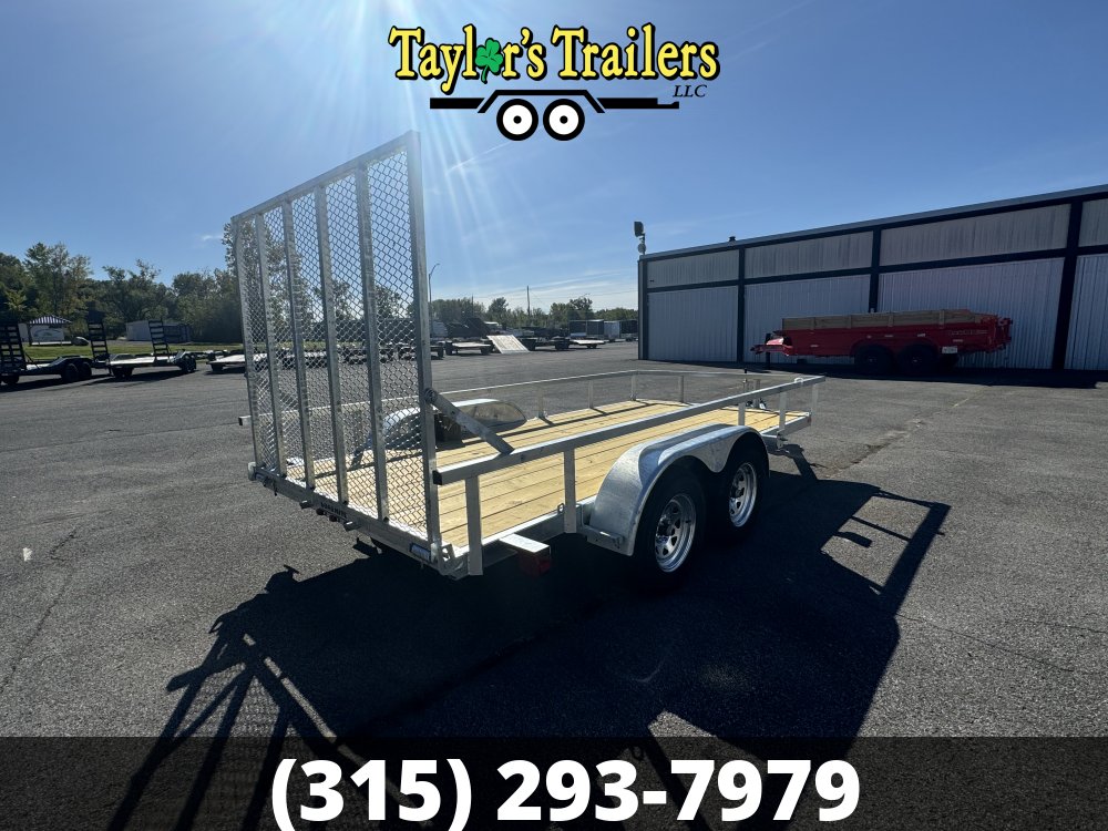 2025 Load Rite 78x16 Utility 7,000 GVWR Galvanized