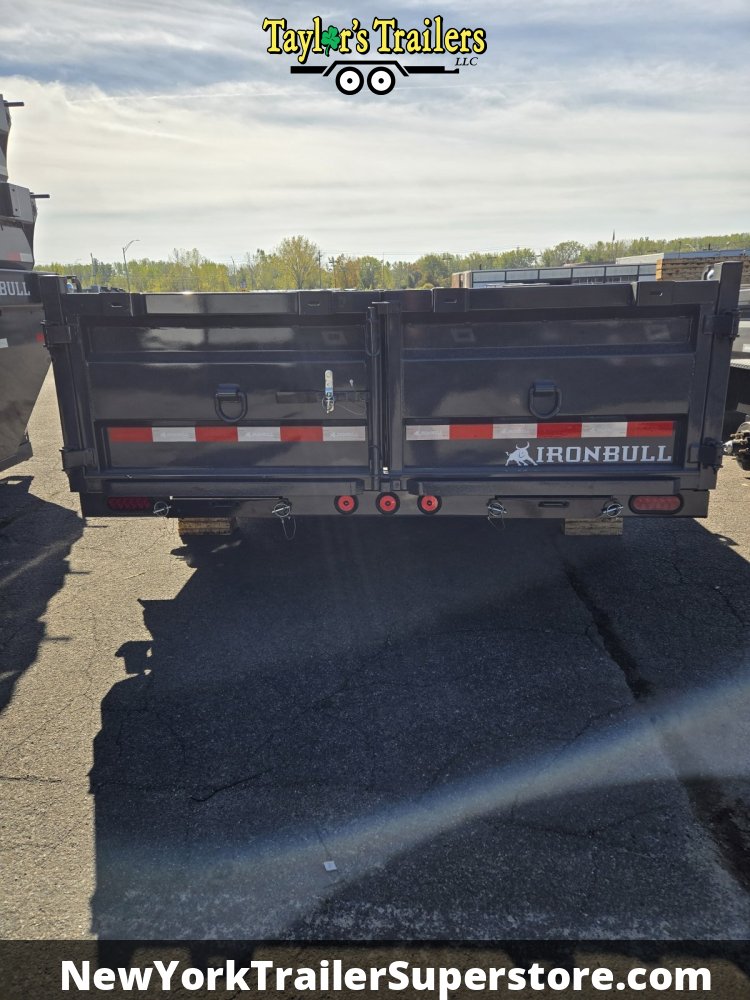 2026 Iron Bull "I-Beam" 7'x14'TA 15k GVW Dump w/ Tarp System