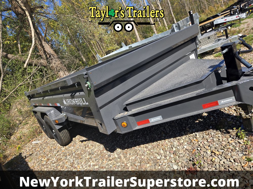 2026 Iron Bull "I-Beam" 7'x14'TA 15k GVW Dump w/ Tarp System