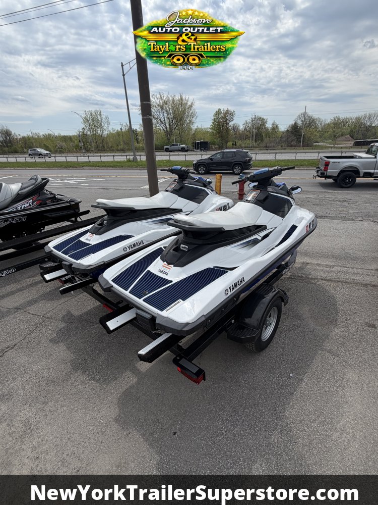 Pair of 2021 Yamaha EX Sports Jet Ski's with 2 Place Trailer