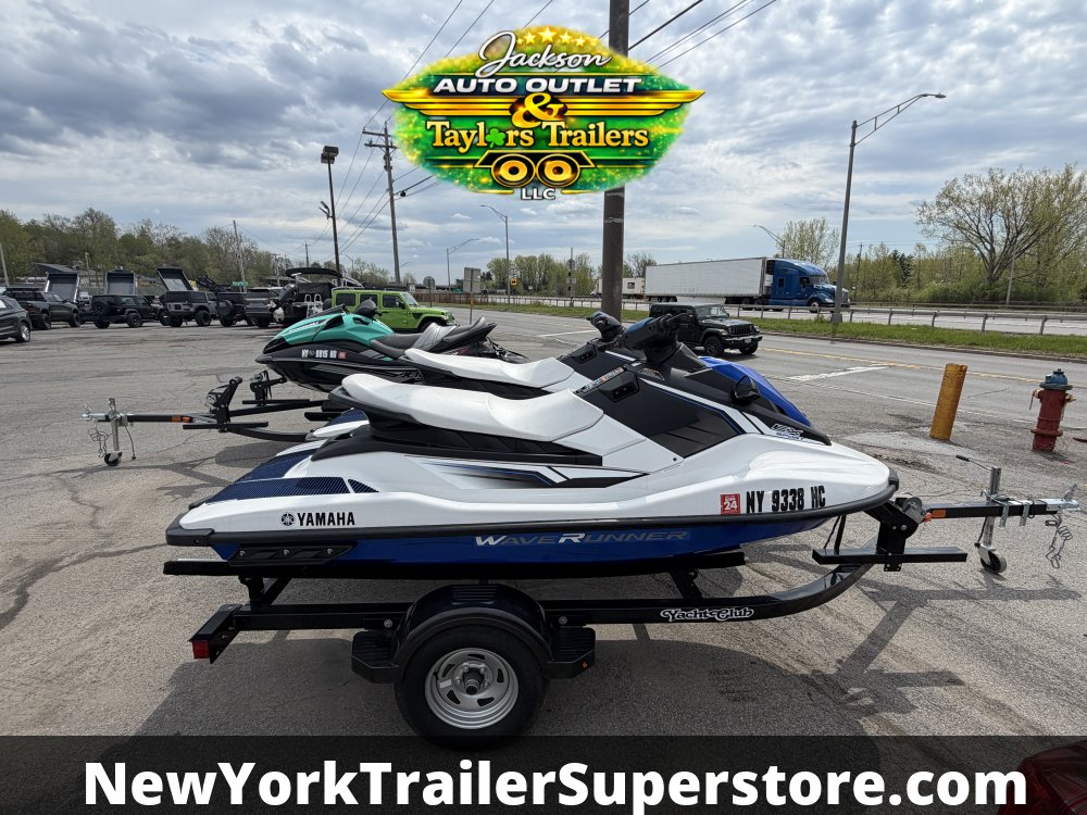 Pair of 2021 Yamaha EX Sports Jet Ski's with 2 Place Trailer