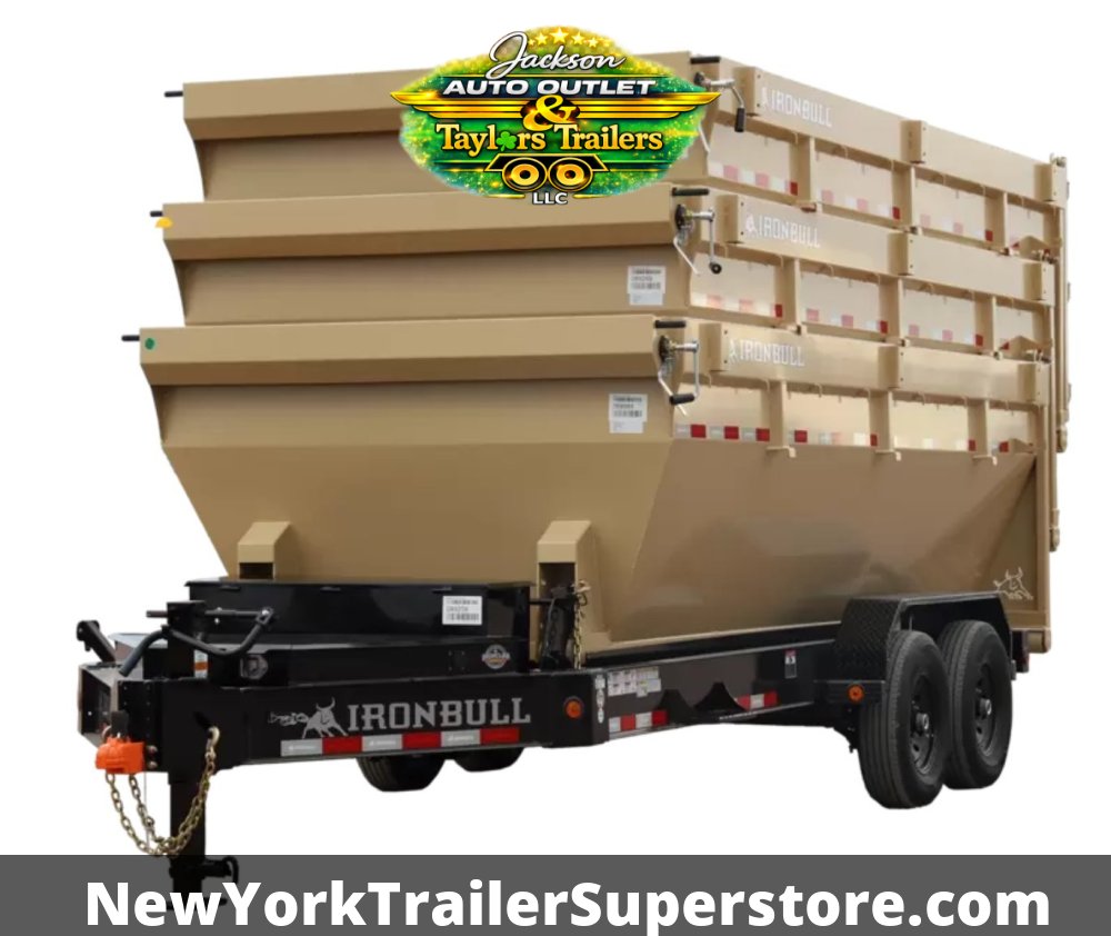 2026 Iron Bull 83"x16' - 16 Yard Roll Off Bin