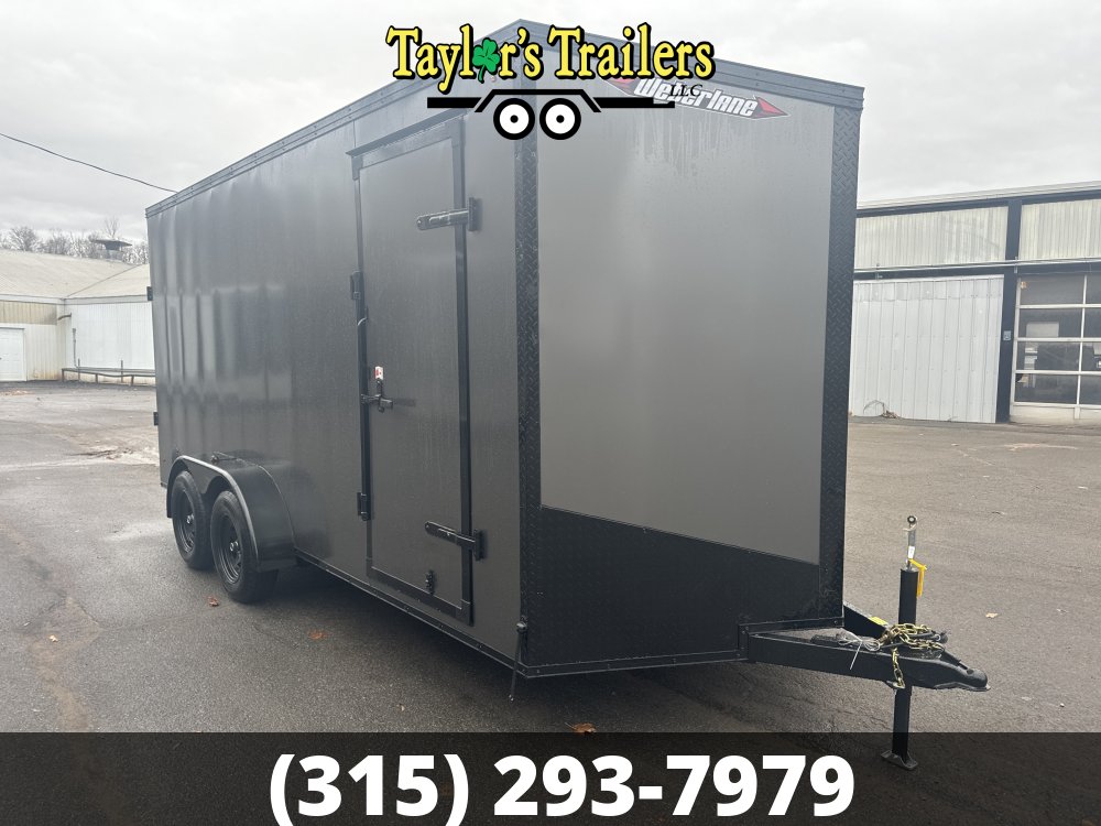 2025 Weberlane 7x16 Enclosed Cargo Trailer 7K GVW