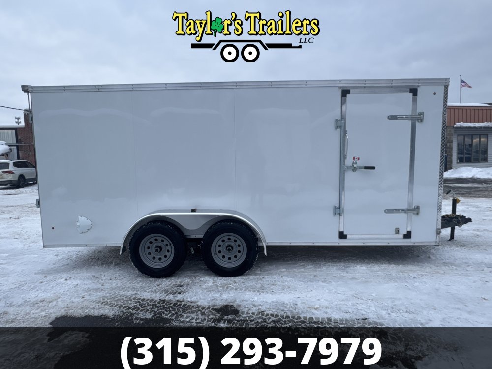 2025 Weberlane7x16 Ta Enclosed Cargo Trailer 7K GVW