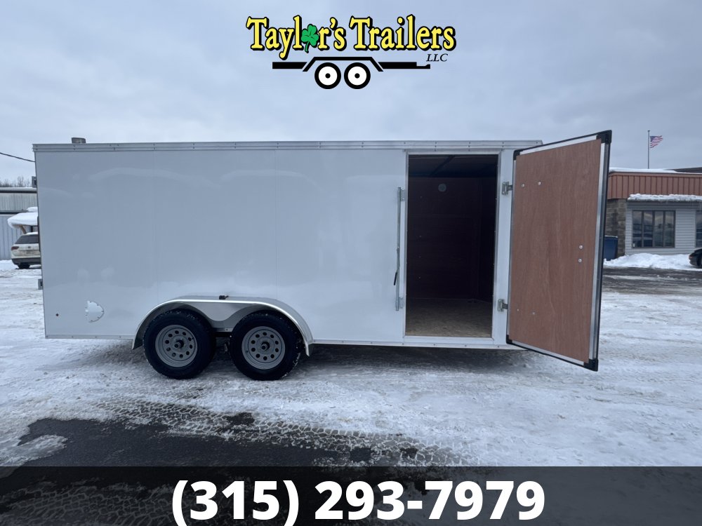 2025 Weberlane7x16 Ta Enclosed Cargo Trailer 7K GVW