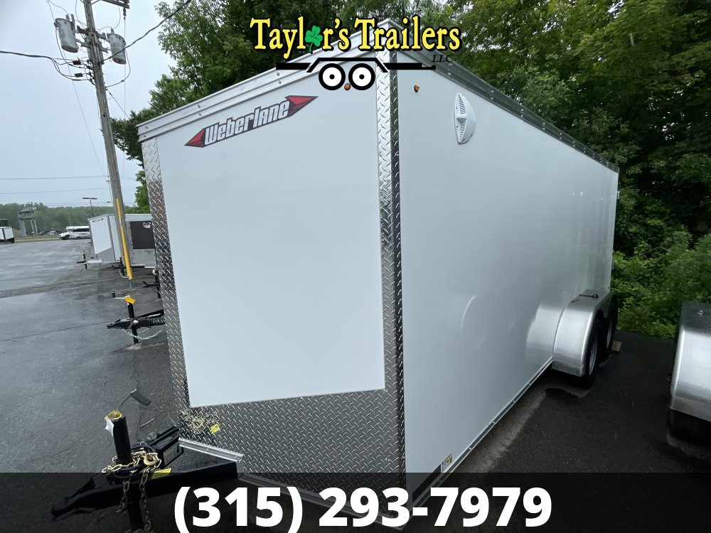 2025 Weberlane7x16 Enclosed Cargo Trailer 7K GVW w/ 6' Ceiling