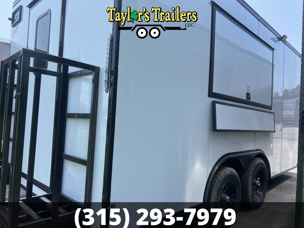 2025 Quality Cargo 102x16 Concession 9,990 GVWR