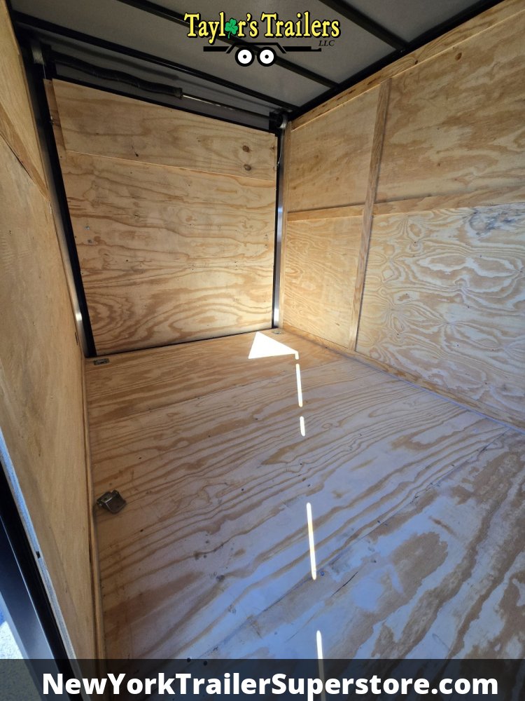 2026 Quality Cargo Trailer 7'X12'SA 3500 GVW w/ 7' Ceiling, D-Rings, Blackout & Wing