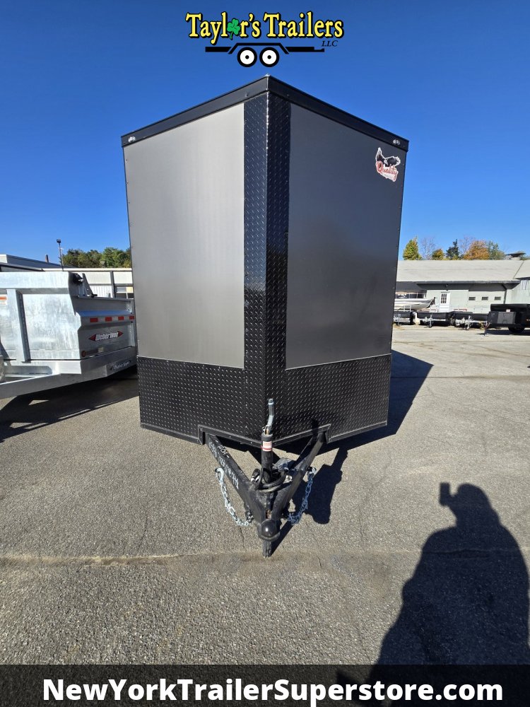 2026 Quality Cargo Trailer 7'X12'SA 3500 GVW w/ 7' Ceiling, D-Rings, Blackout & Wing