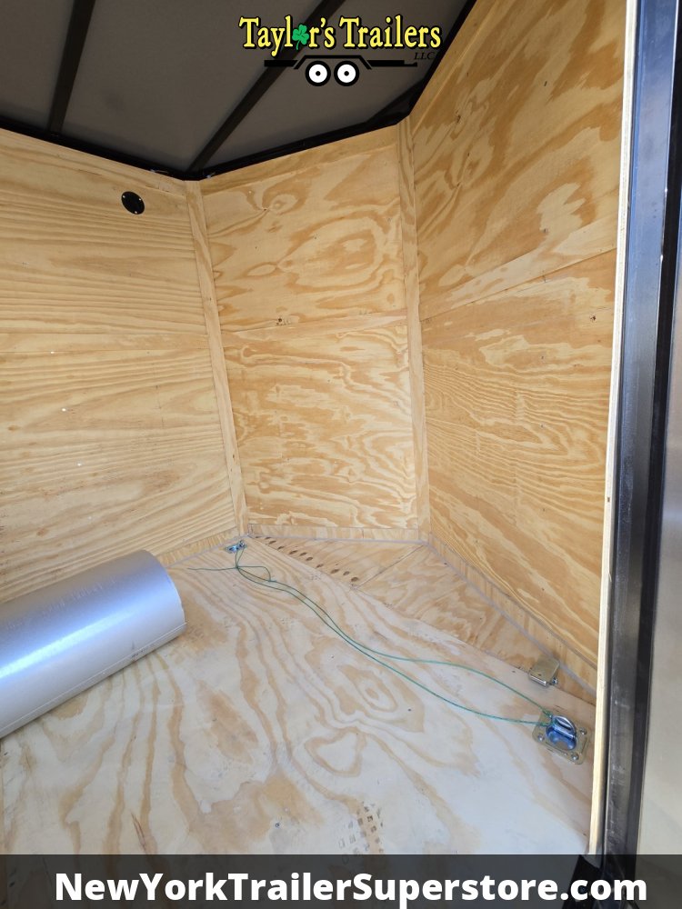 2026 Quality Cargo Trailer 7'X12'SA 3500k GVW w/ 7' Ceiling & Blackout Package